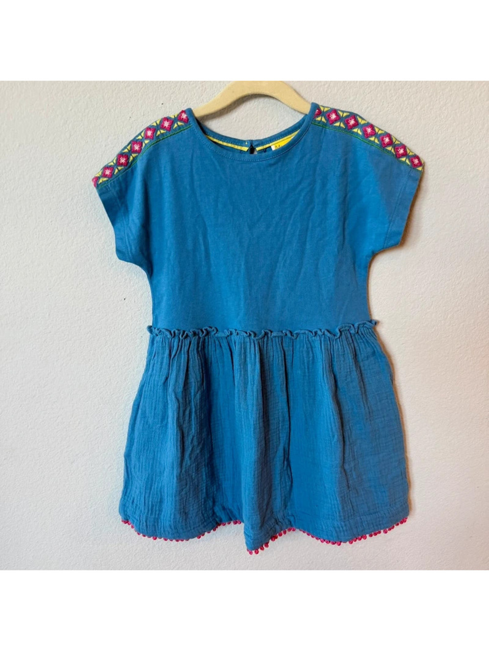 Mini Boden Blue Dress Size 4-5